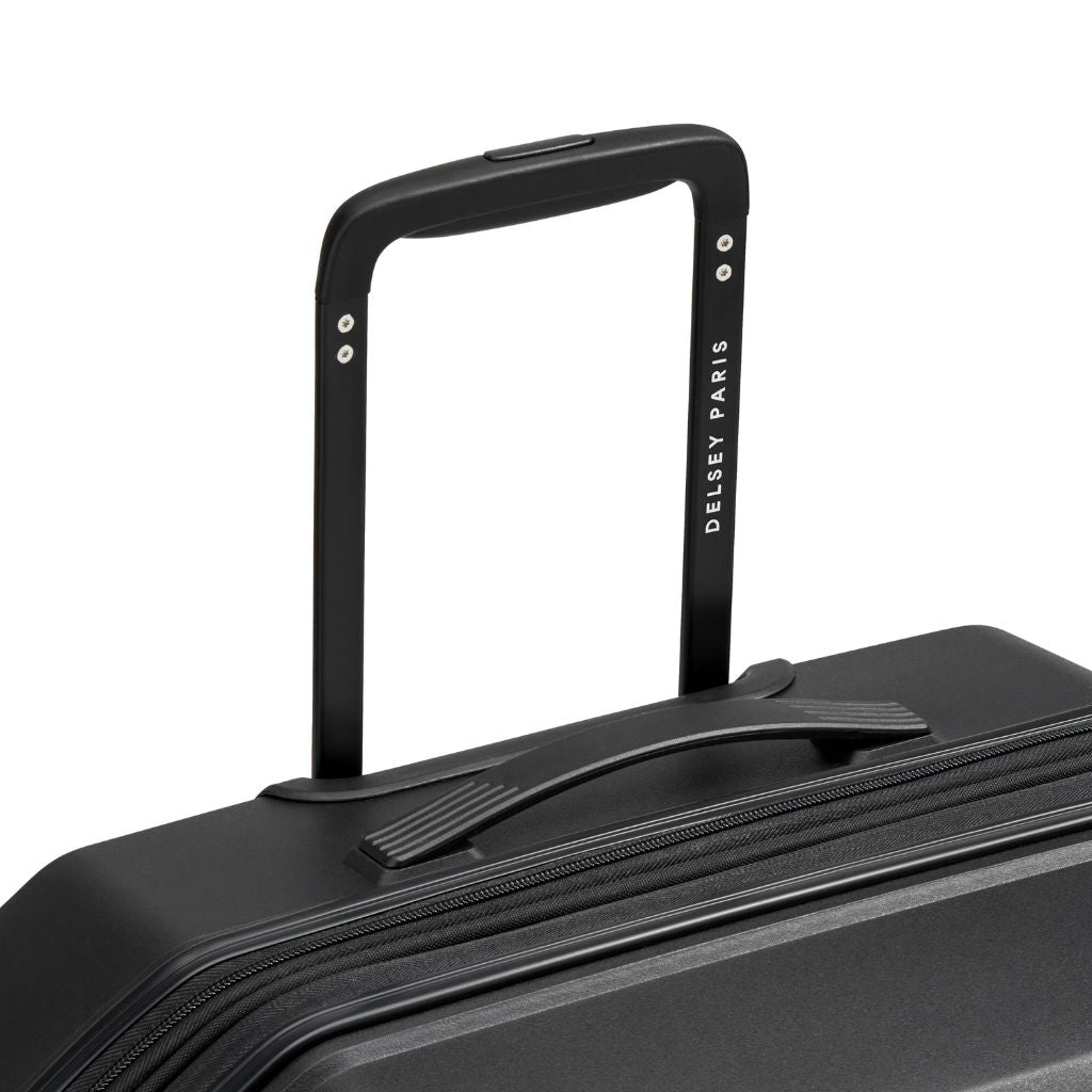 Delsey Anvers EXP Lightweight Large Luggage Black - Love Luggage