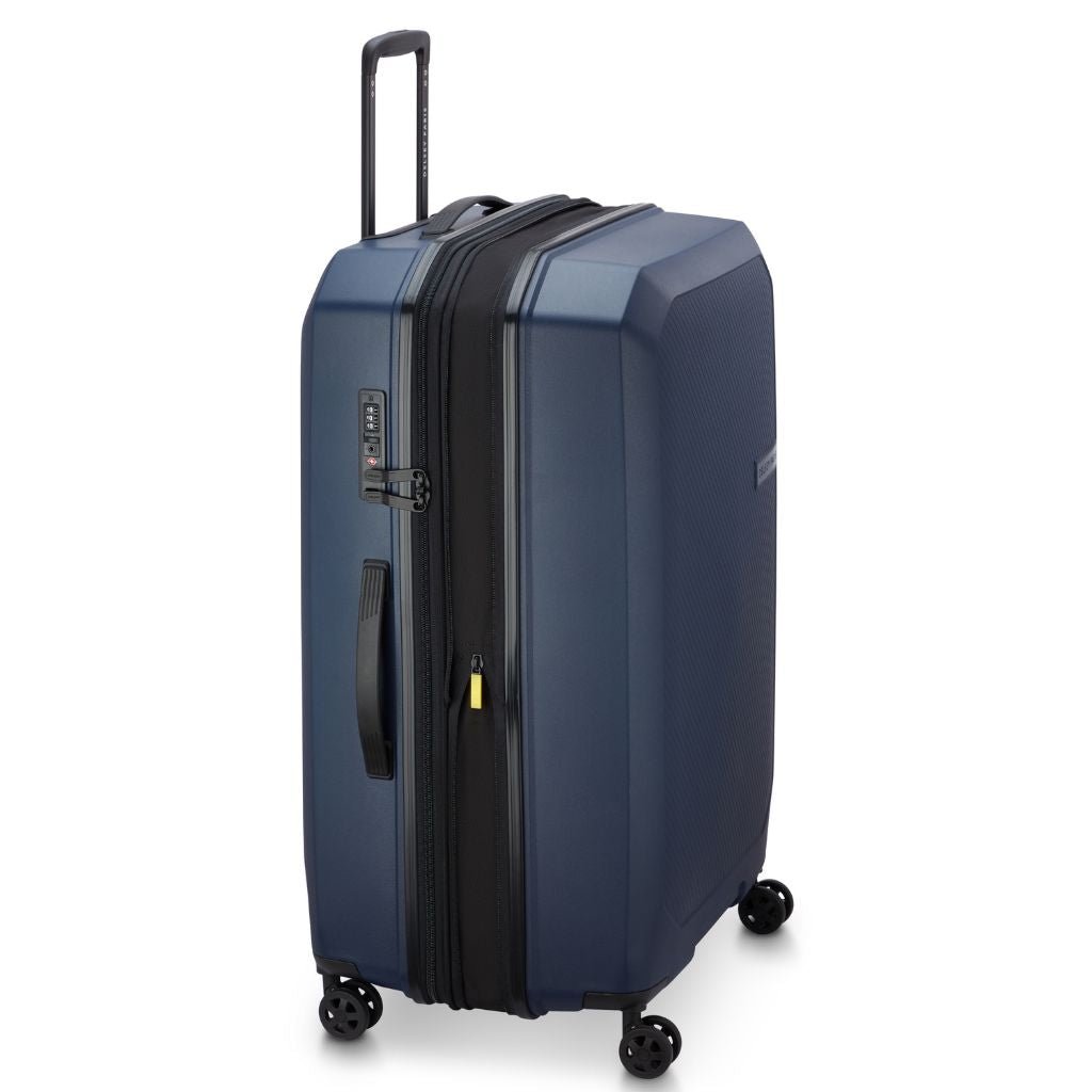 Delsey Anvers EXP Lightweight Large Luggage Navy - Love Luggage