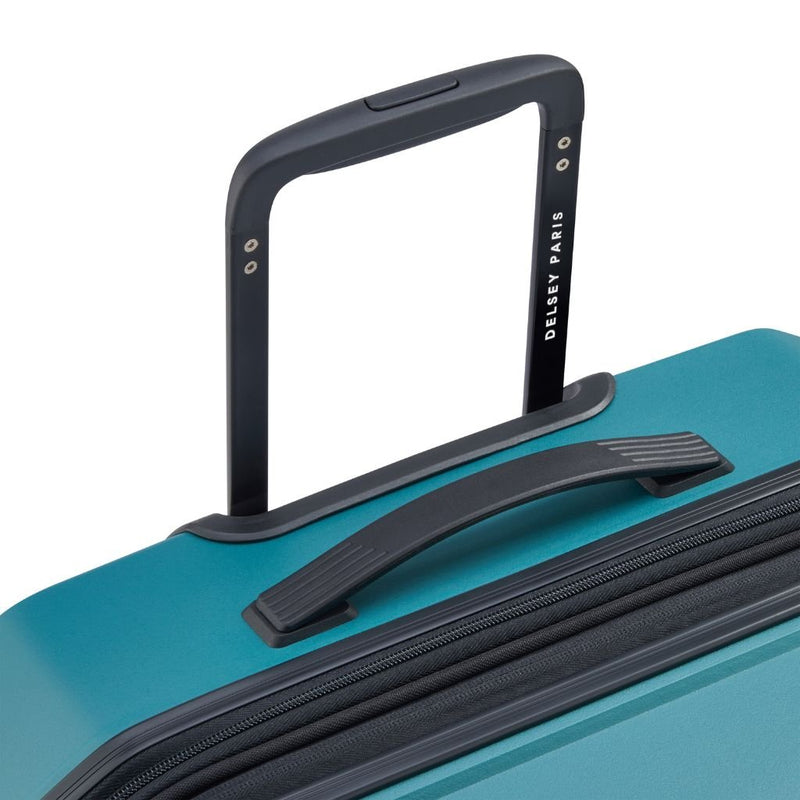 Delsey Anvers EXP Lightweight Large Luggage Teal - Love Luggage