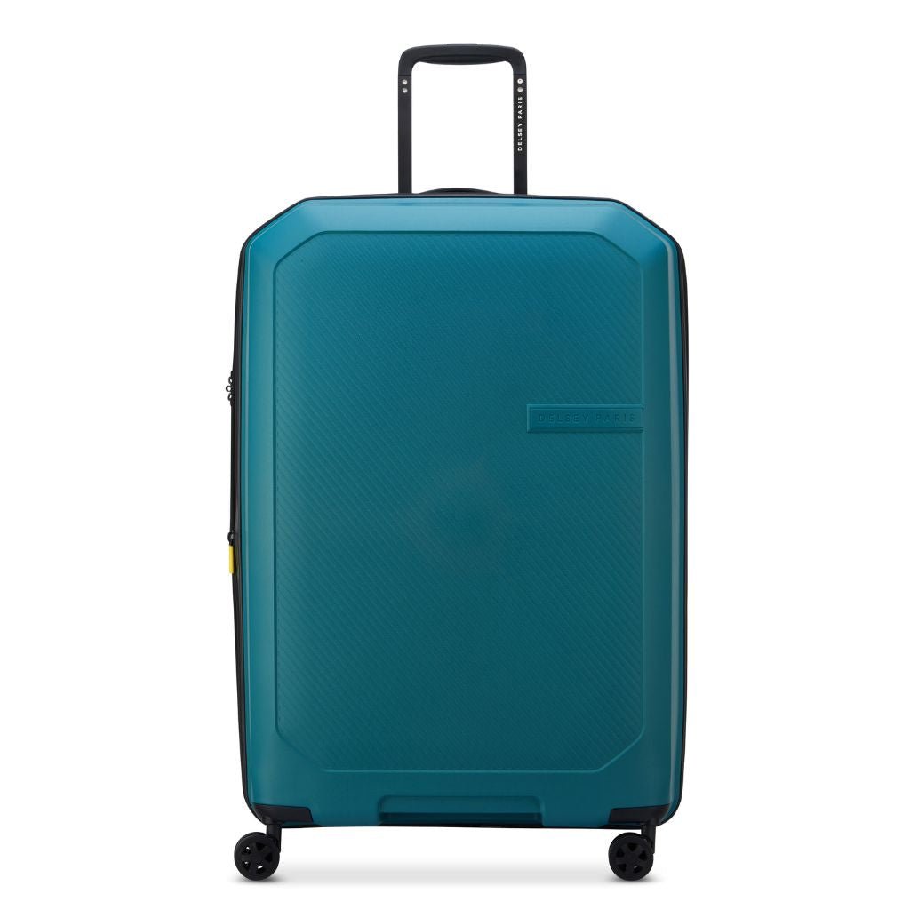 Delsey Anvers EXP Lightweight Large Luggage Teal - Love Luggage