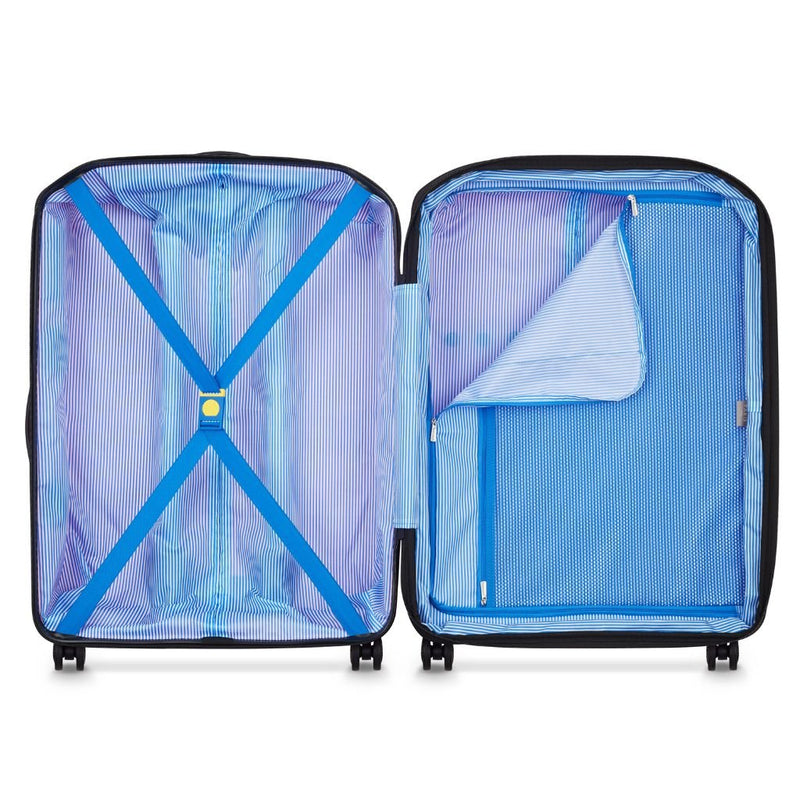 Delsey Anvers EXP Lightweight Large Luggage Teal - Love Luggage