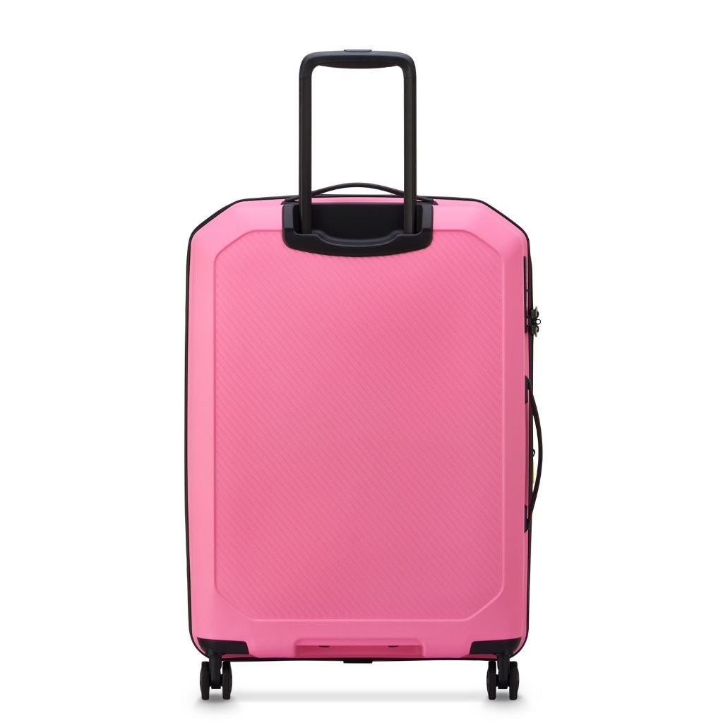 Delsey Anvers EXP Lightweight Medium Luggage Pink - Love Luggage
