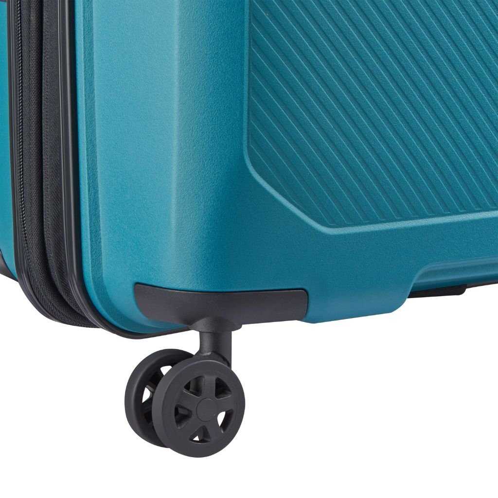Delsey Anvers EXP Lightweight Medium Luggage Teal - Love Luggage