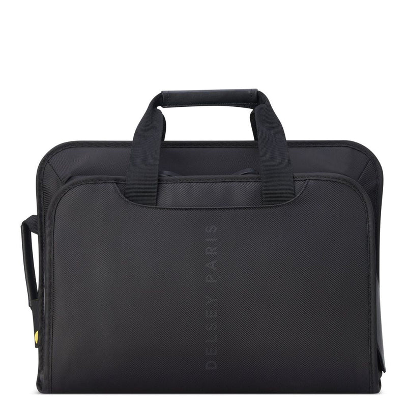 Delsey Arche BP Business Messenger Bag 14" - Black - Love Luggage