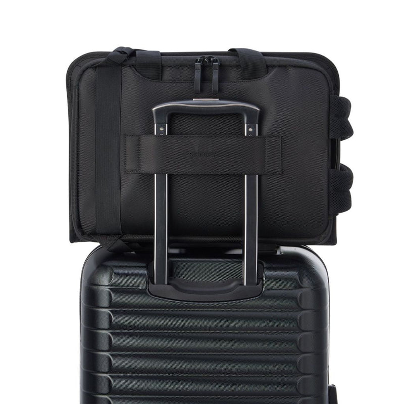 Delsey Arche BP Business Messenger Bag 14" - Black - Love Luggage