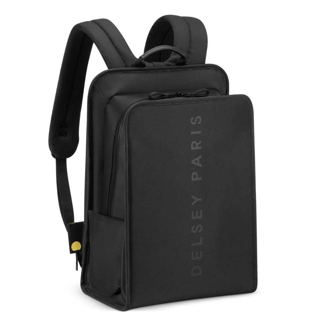 Delsey Arche Business Backpack 14" - Black - Love Luggage