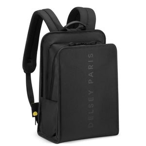 Delsey Arche Business Backpack 14" - Black - Love Luggage