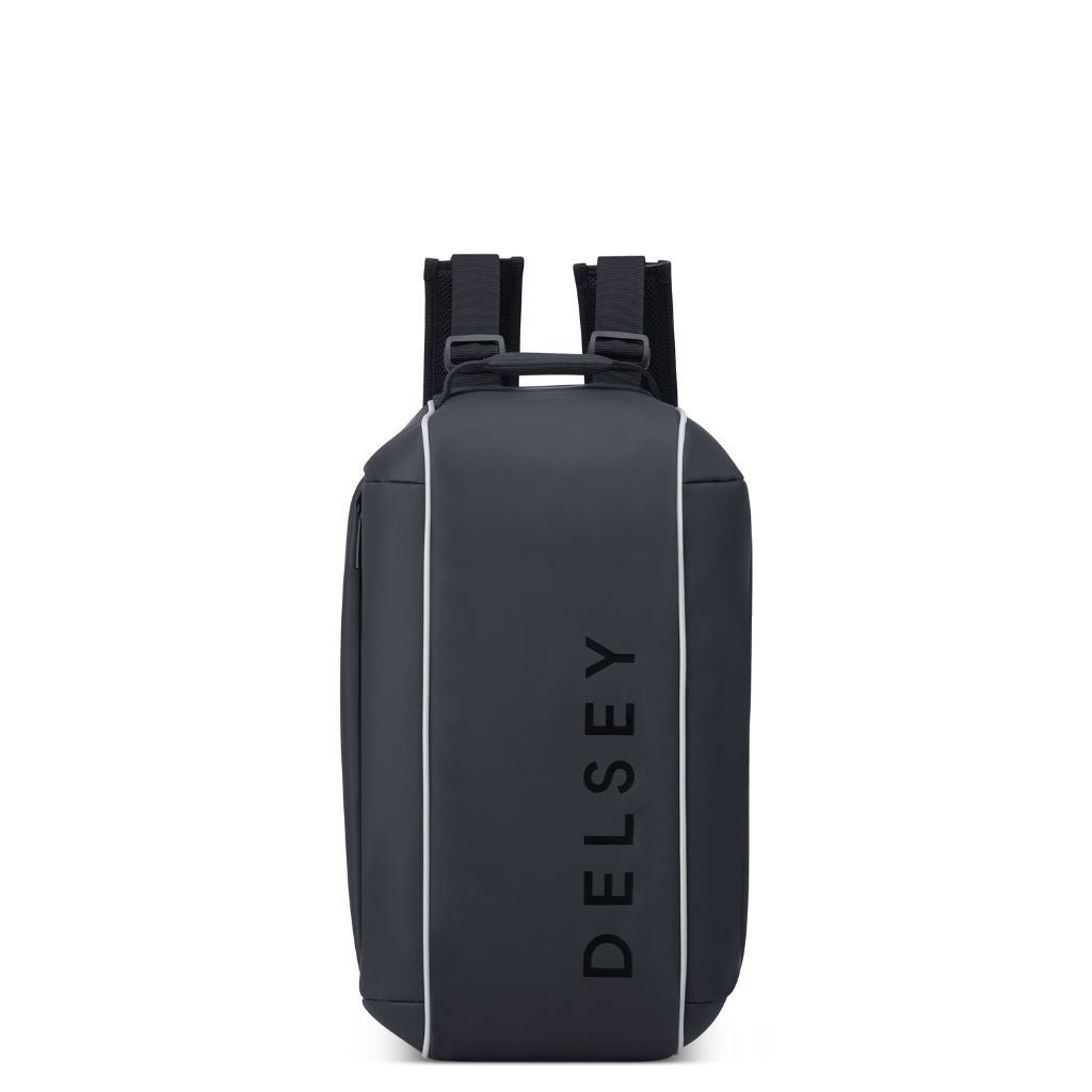 Delsey Aventure 53 cm 13" Laptop Backpack / Duffle Bag - Black - Love Luggage