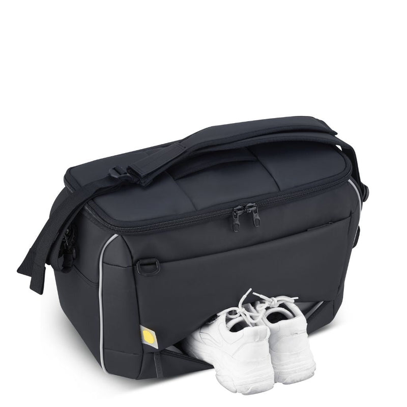 Delsey Aventure 53 cm 13" Laptop Backpack / Duffle Bag - Black - Love Luggage