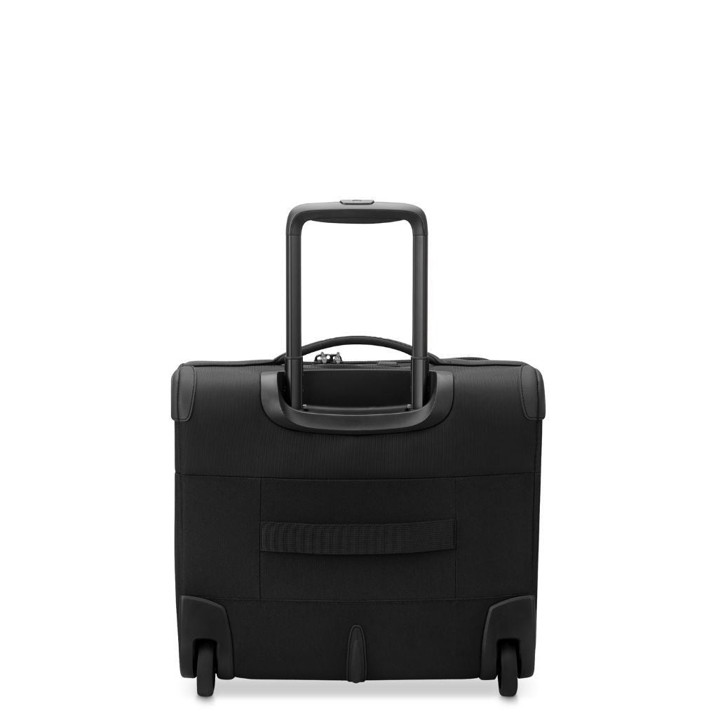 Delsey BROCHANT 3.0 38cm 2 Wheel Cabin Softsided Luggage - Deep Black - Love Luggage