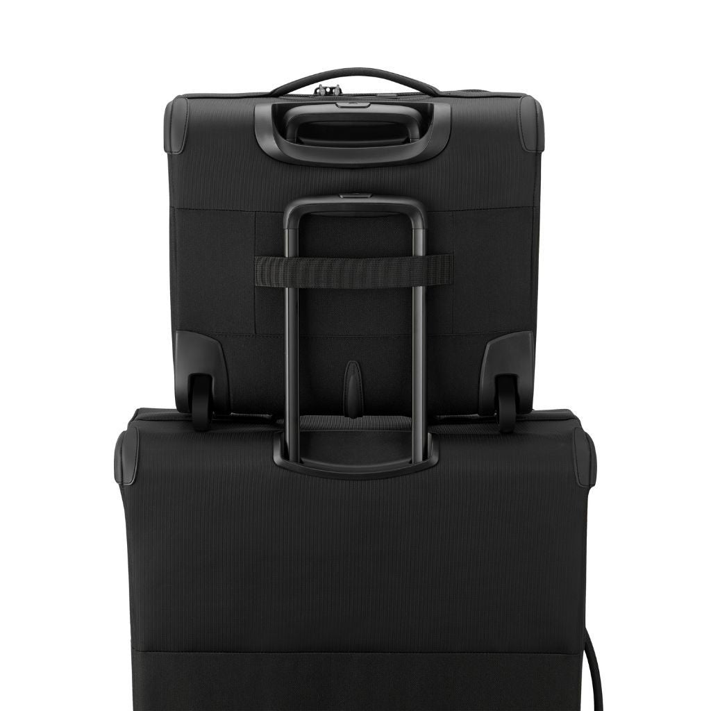 Delsey BROCHANT 3.0 38cm 2 Wheel Cabin Softsided Luggage - Deep Black - Love Luggage