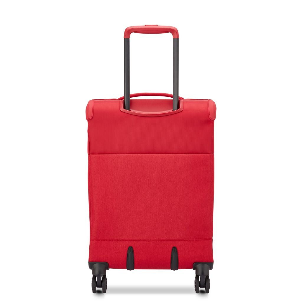 Delsey BROCHANT 3.0 55cm Carry On Softsided Luggage - Red - Love Luggage