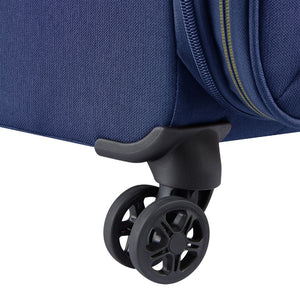 Delsey BROCHANT 3.0 67cm Medium Softsided Luggage - Ultramarine Blue - Love Luggage