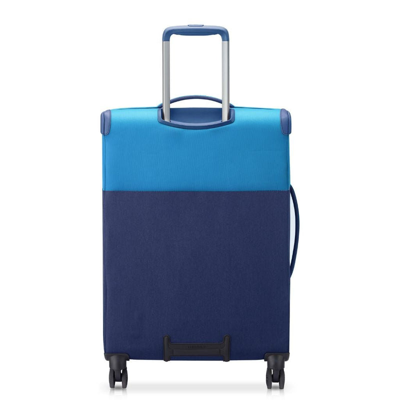Delsey BROCHANT 3.0 67cm Medium Softsided Luggage - Ultramarine Blue - Love Luggage