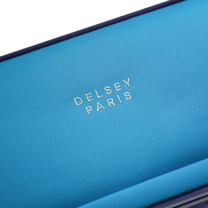 Delsey BROCHANT 3.0 67cm Medium Softsided Luggage - Ultramarine Blue - Love Luggage