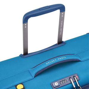 Delsey BROCHANT 3.0 67cm Medium Softsided Luggage - Ultramarine Blue - Love Luggage