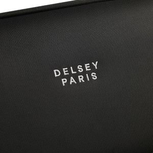 Delsey BROCHANT 3.0 78cm Large Softsided Luggage - Deep Black - Love Luggage