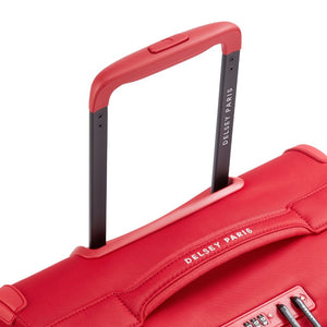Delsey BROCHANT 3.0 78cm Large Softsided Luggage - Red - Love Luggage