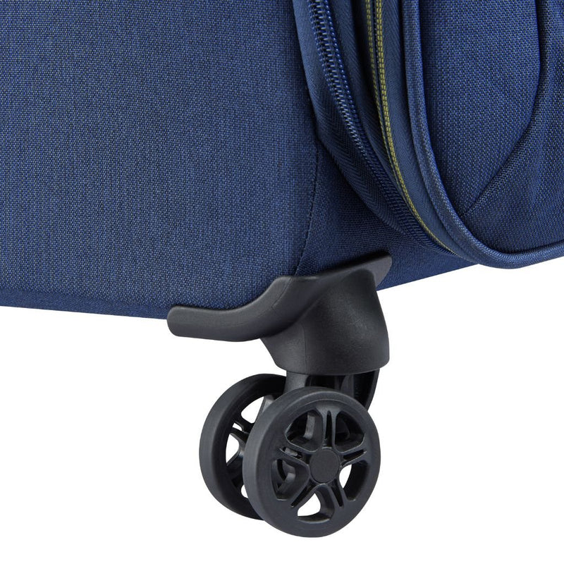 Delsey BROCHANT 3.0 78cm Large Softsided Luggage - Ultramarie Blue - Love Luggage