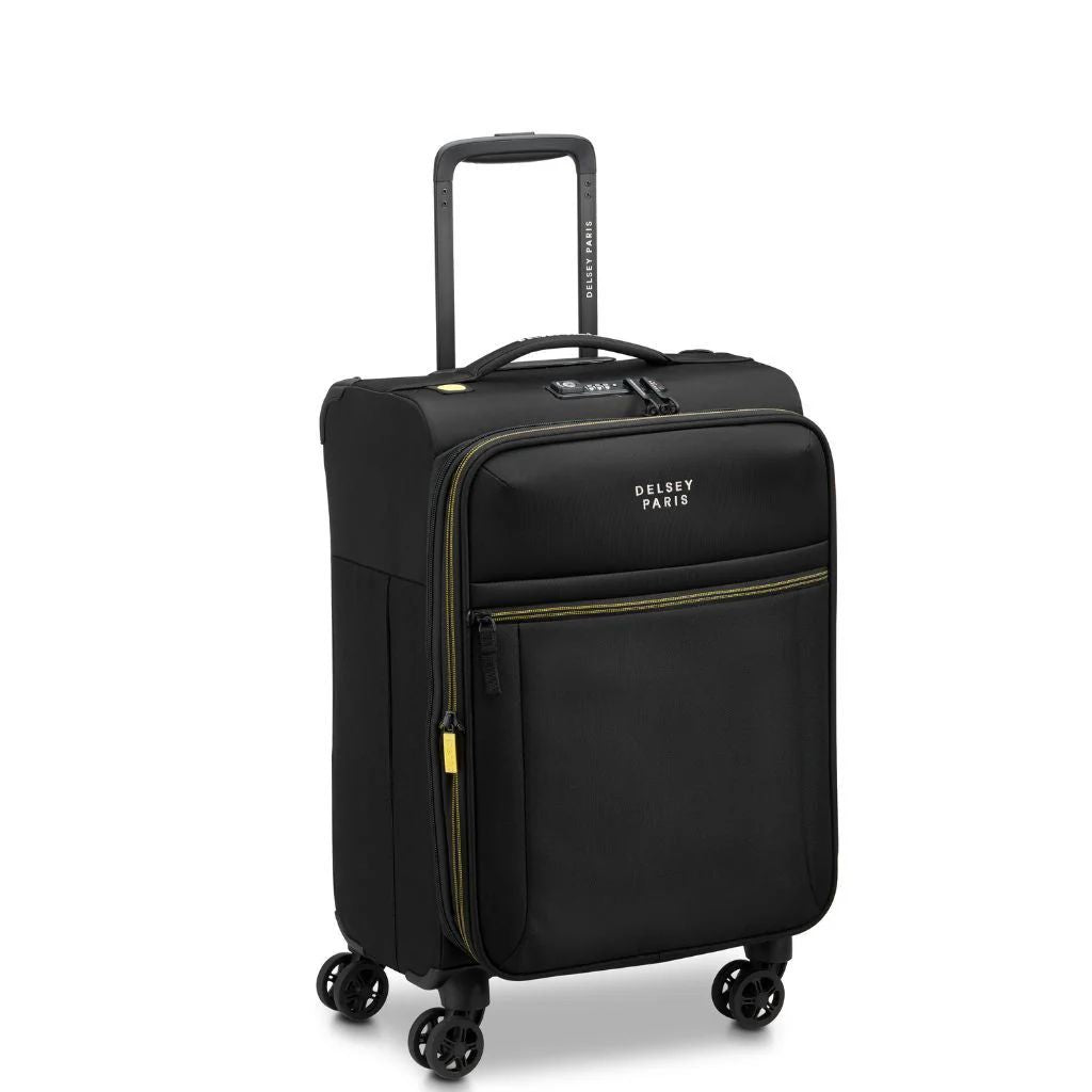 Delsey BROCHANT 3.0 Softsided Luggage Duo - Black - Love Luggage