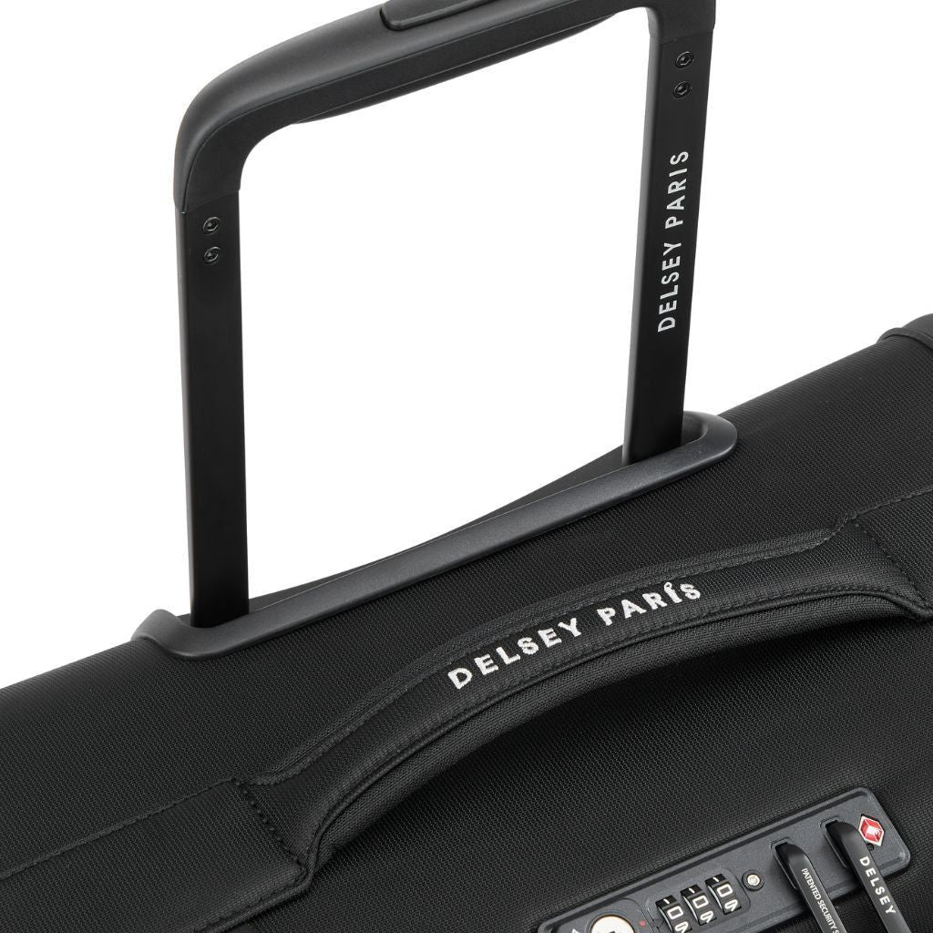Delsey BROCHANT 3.0 Softsided Luggage Duo - Black - Love Luggage