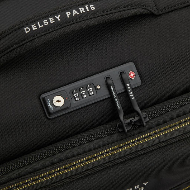 Delsey BROCHANT 3.0 Softsided Luggage Set - Black - Love Luggage