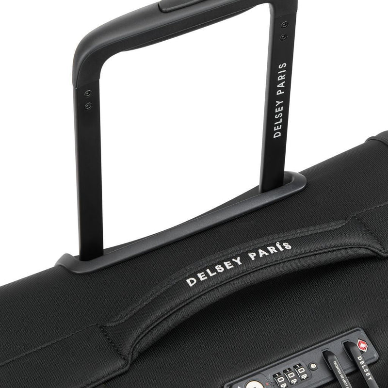 Delsey BROCHANT 3.0 Softsided Luggage Set - Black - Love Luggage