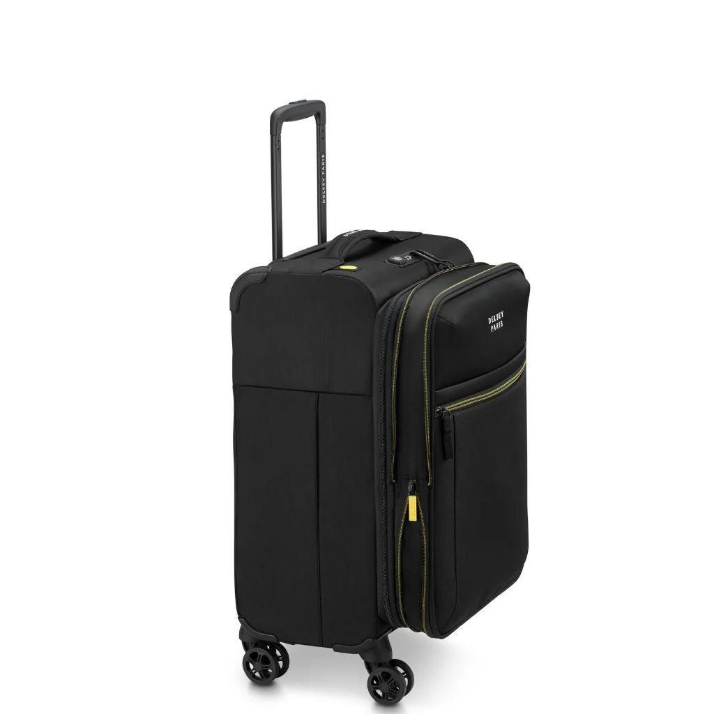 Delsey BROCHANT 3.0 Softsided Luggage Set - Black - Love Luggage