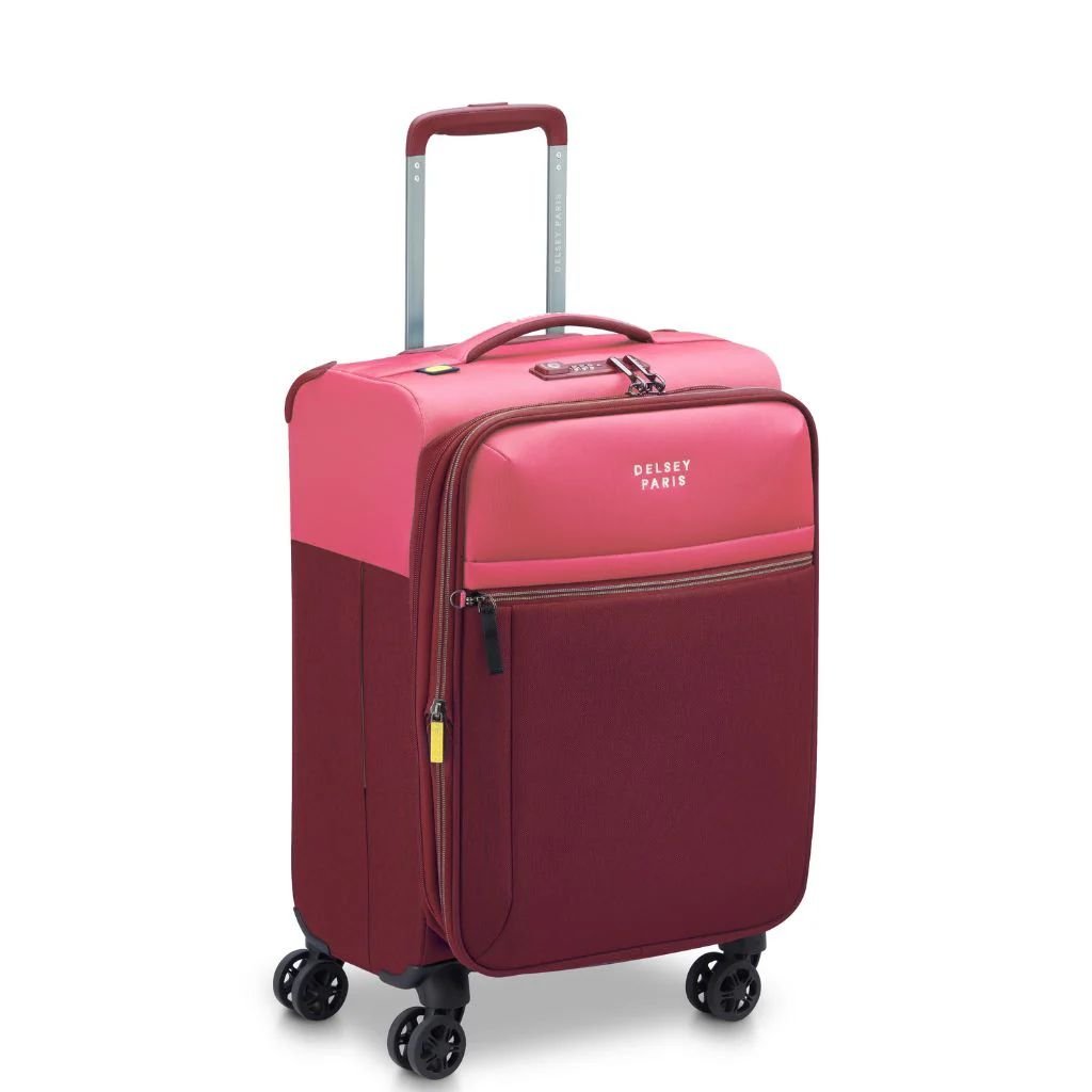 Delsey BROCHANT 3.0 Softsided Luggage Set - Pink - Love Luggage