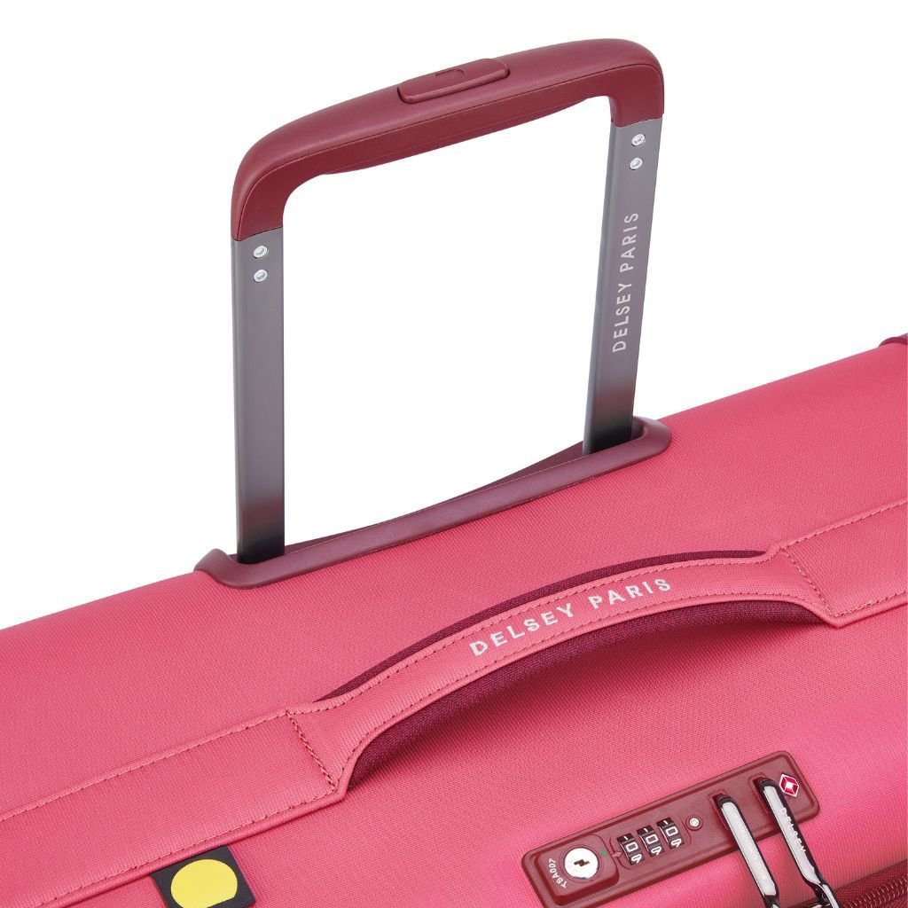 Delsey BROCHANT 3.0 Softsided Luggage Set - Pink - Love Luggage