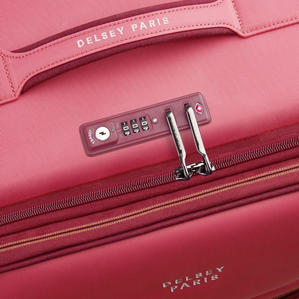 Delsey BROCHANT 3.0 Softsided Luggage Set - Pink - Love Luggage