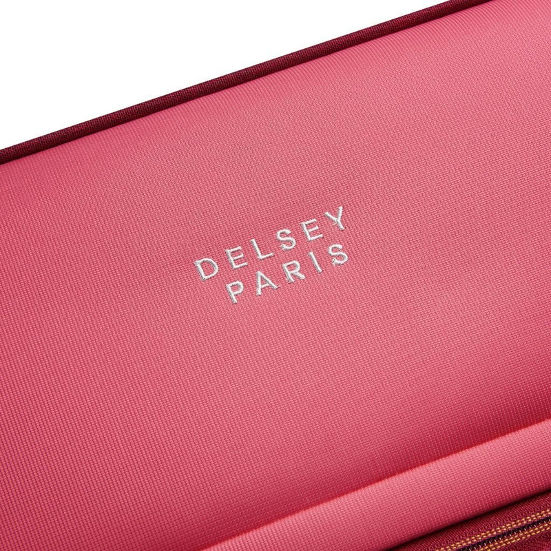 Delsey BROCHANT 3.0 Softsided Luggage Set - Pink - Love Luggage