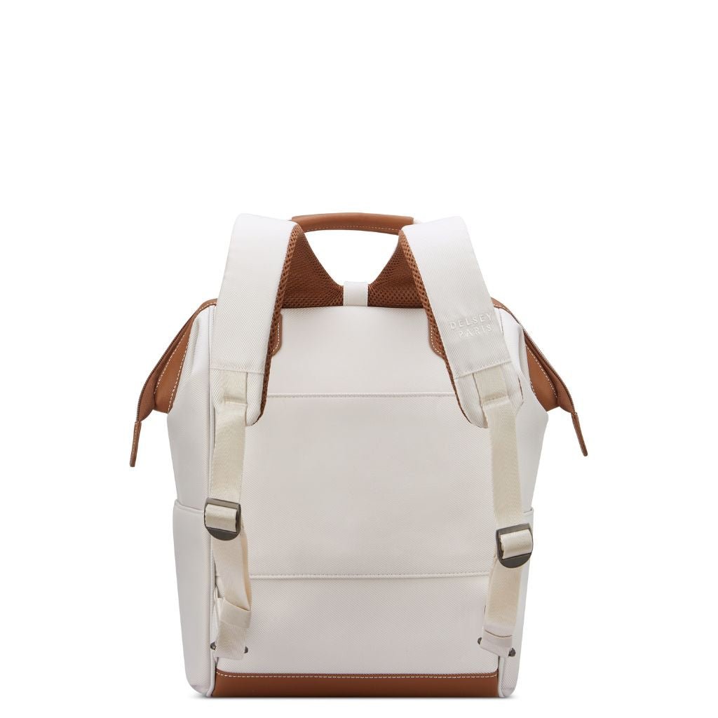 Delsey Chatelet Air 2.0 14" Laptop Tote Backpack - Angora - Love Luggage