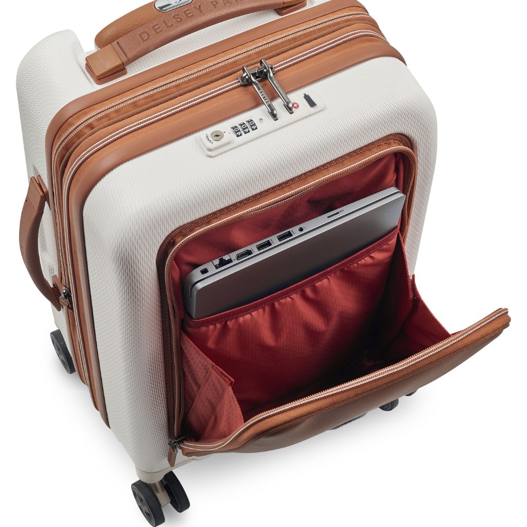 Delsey Chatelet Air 2.0 55cm Business Cabin Luggage - Angora - Love Luggage
