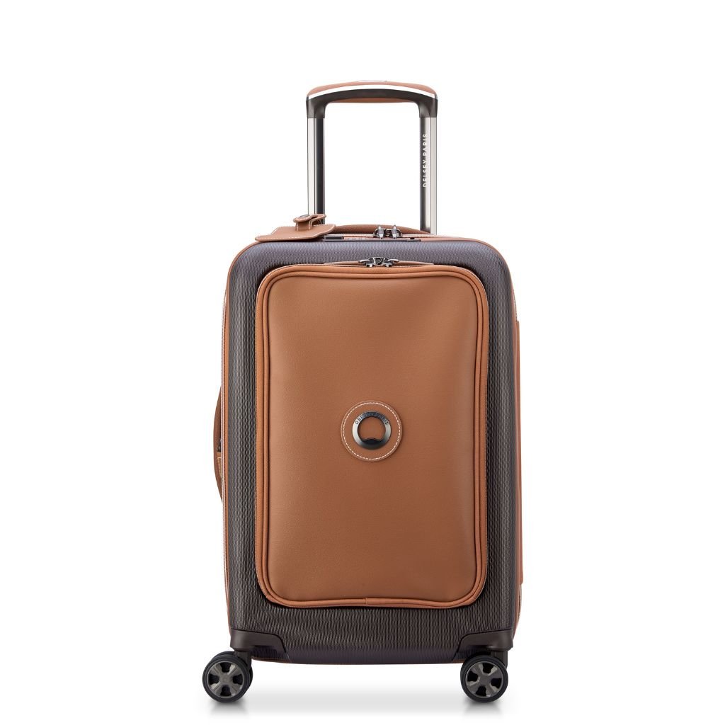 Delsey Chatelet Air 2.0 55cm Business Cabin Luggage - Chocolate - Love Luggage