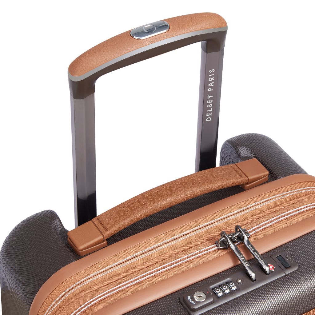 Delsey Chatelet Air 2.0 55cm Business Cabin Luggage - Chocolate - Love Luggage