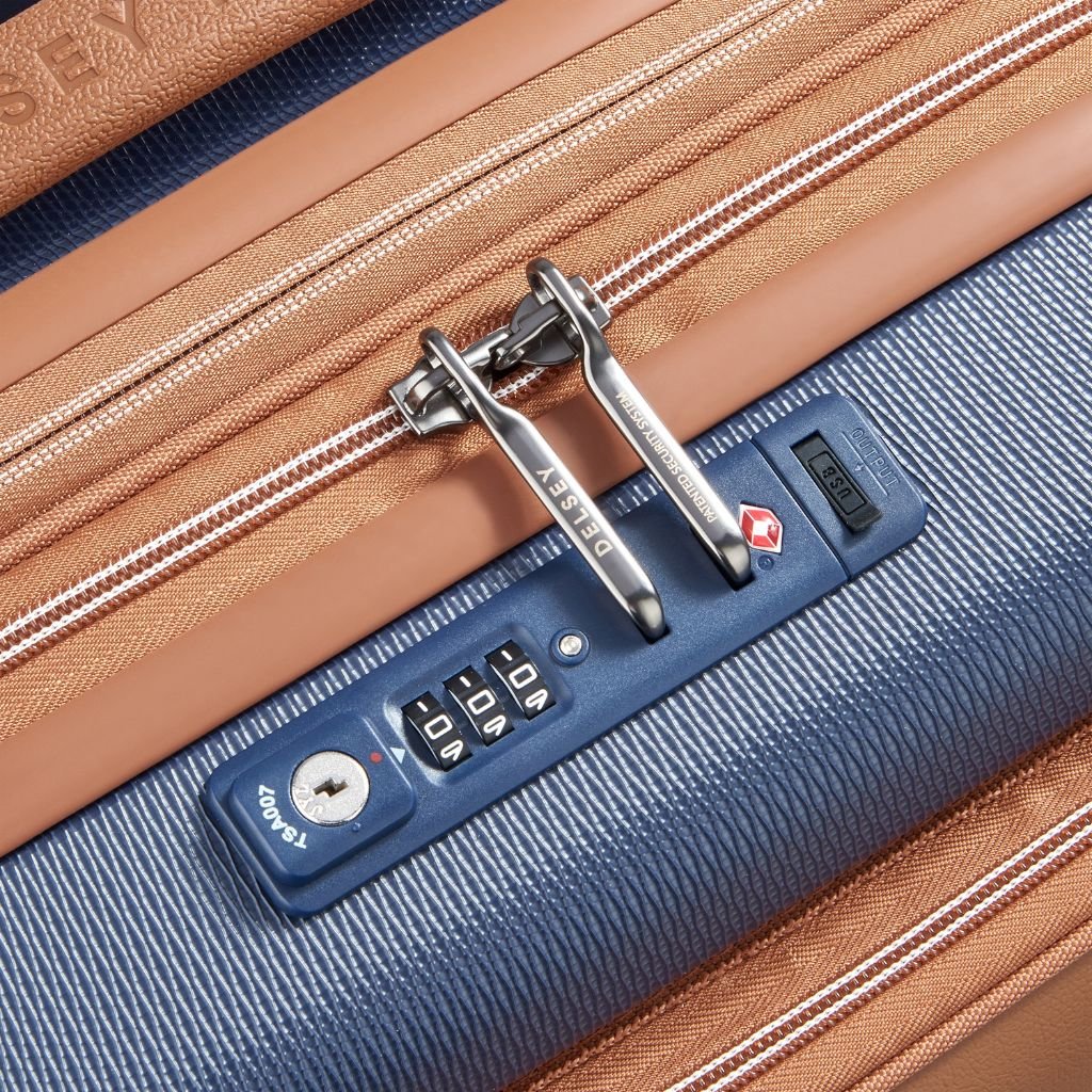 Delsey Chatelet Air 2.0 55cm Business Cabin Luggage - Navy - Love Luggage