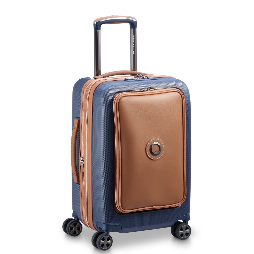 Delsey Chatelet Air 2.0 55cm Business Cabin Luggage - Navy - Love Luggage