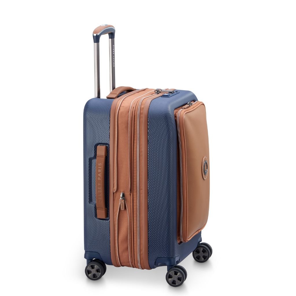 Delsey Chatelet Air 2.0 55cm Business Cabin Luggage - Navy - Love Luggage