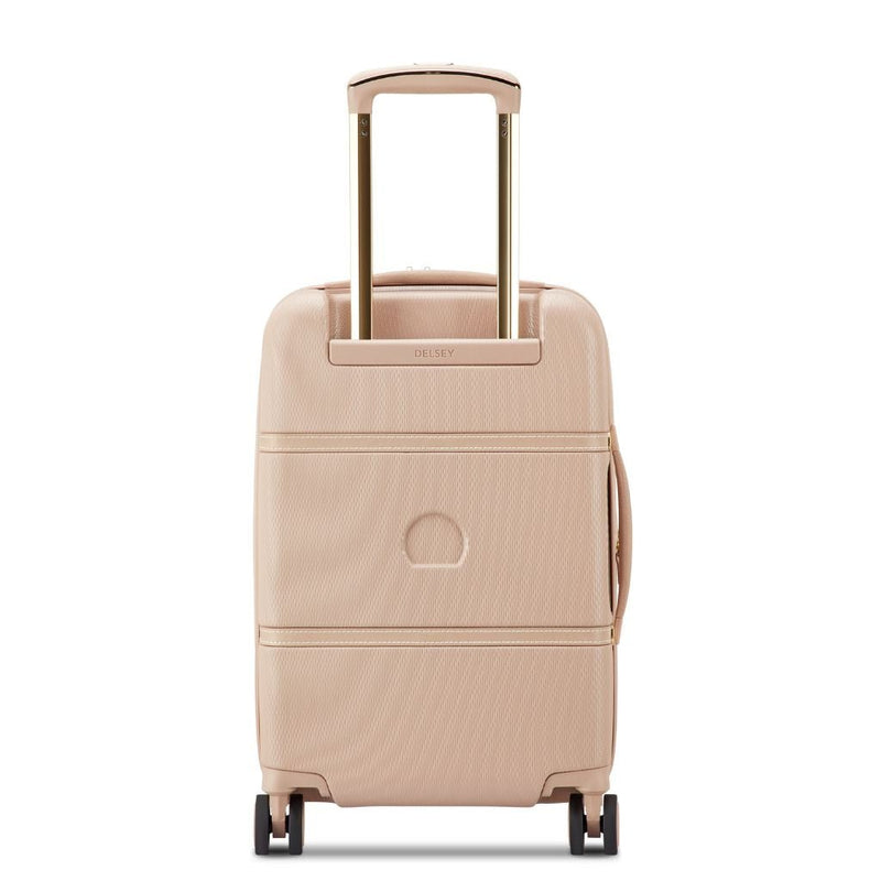 Delsey Chatelet Air 2.0 55cm Carry On Luggage - Beige Rose - Love Luggage