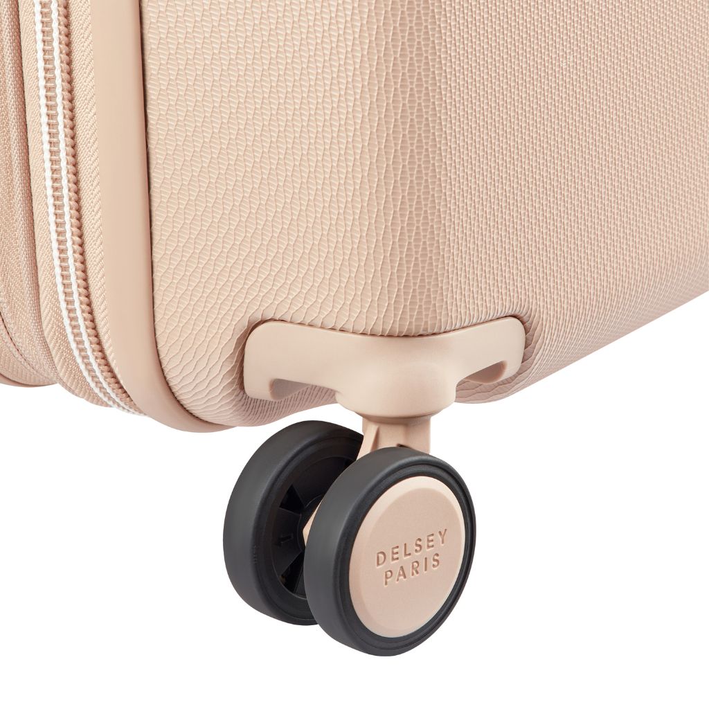 Delsey Chatelet Air 2.0 55cm Carry On Luggage - Beige Rose - Love Luggage