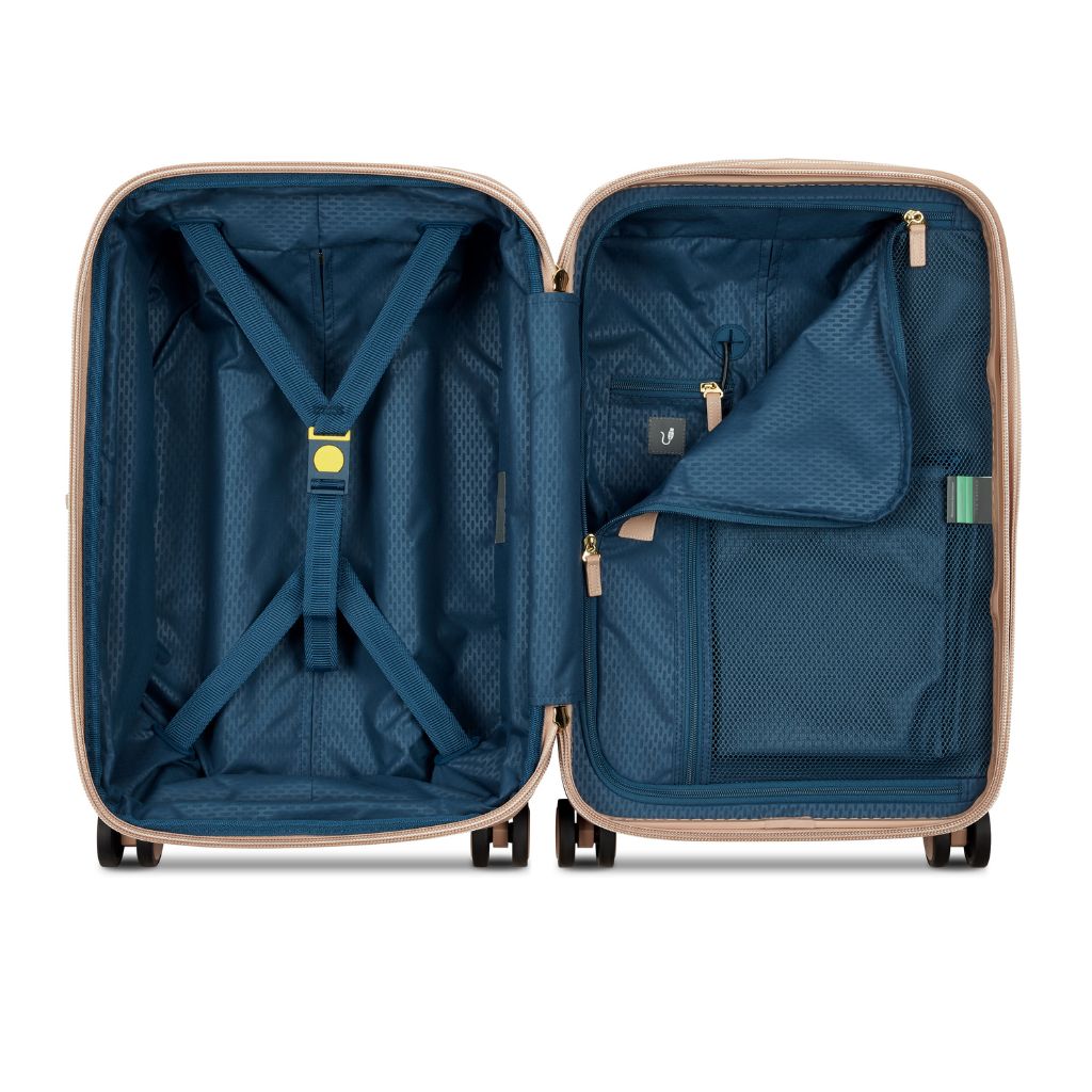 Delsey Chatelet Air 2.0 55cm Carry On Luggage - Beige Rose - Love Luggage