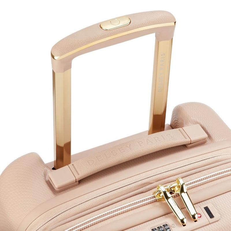 Delsey Chatelet Air 2.0 55cm Carry On Luggage - Beige Rose - Love Luggage