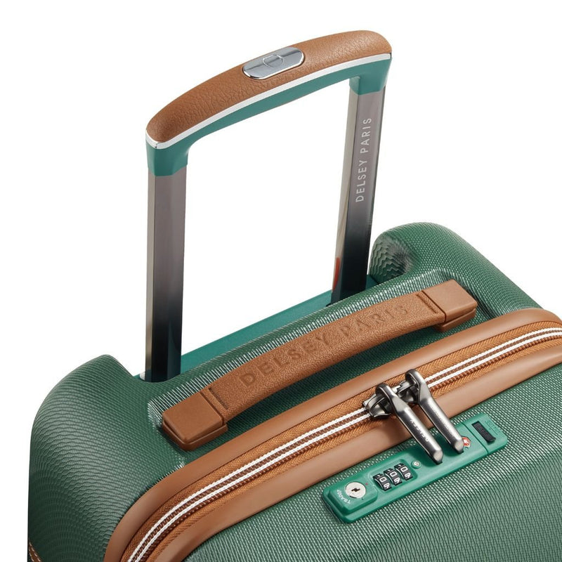 Delsey Chatelet Air 2.0 55cm Carry On Luggage - Green - Love Luggage