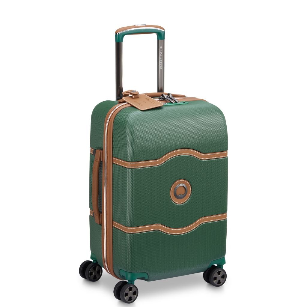 Delsey Chatelet Air 2.0 55cm Carry On Luggage - Green - Love Luggage