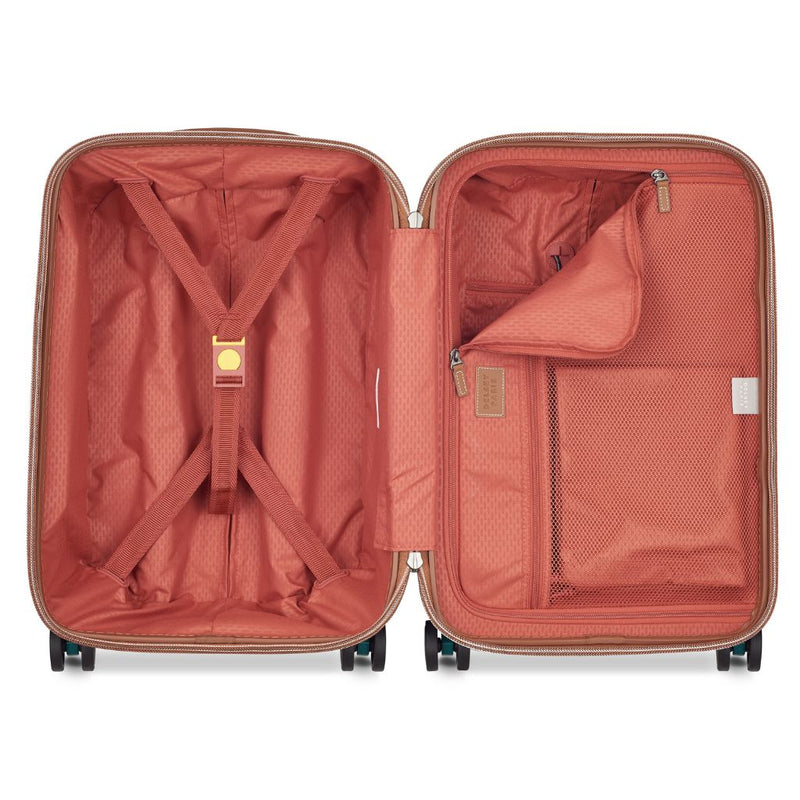 Delsey Chatelet Air 2.0 55cm Carry On Luggage - Green - Love Luggage