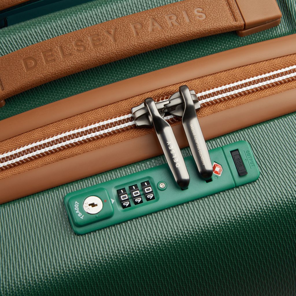 Delsey Chatelet Air 2.0 55cm Carry On Luggage - Green - Love Luggage