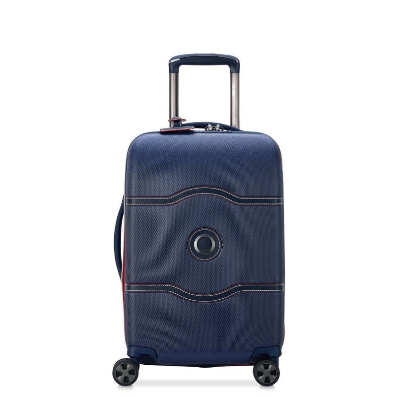 Delsey Chatelet Air 2.0 55cm Carry On Luggage - Navy - Love Luggage