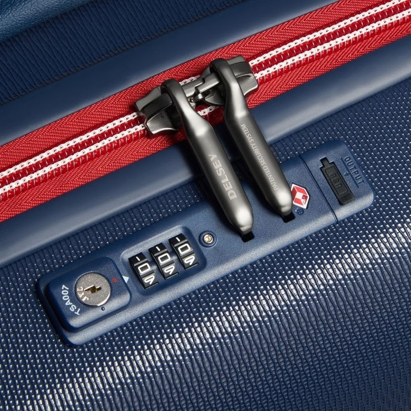 Delsey Chatelet Air 2.0 55cm Carry On Luggage - Navy - Love Luggage