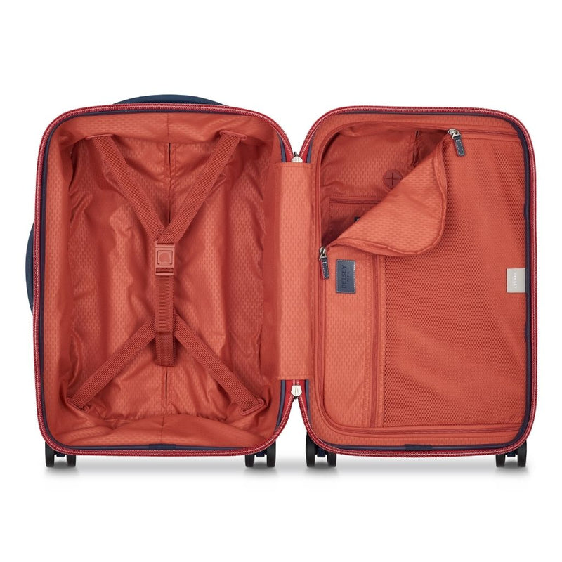 Delsey Chatelet Air 2.0 55cm Carry On Luggage - Navy - Love Luggage